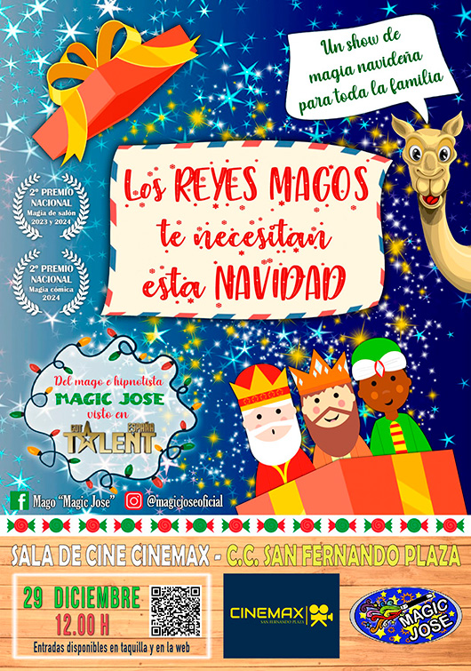 LOS REYES MAGOS TE NECESITAN ESTA NAVIDAD